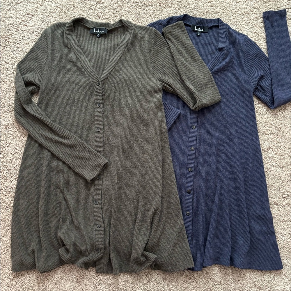 Lulus sweater dresses bundle